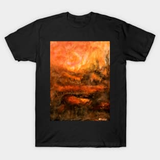 Sunset on planet 501 T-Shirt